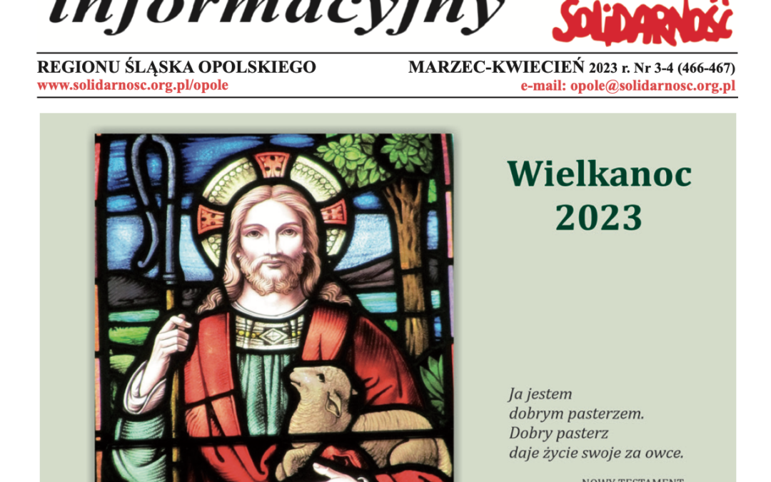 Biuletyn – Marzec-Kwiecień 2023