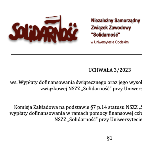 Uwaga, dokumentacja KZ